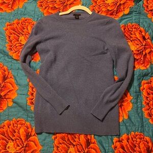 100% Cashmere Blue Sweater (L)